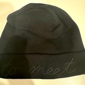 Black Knit Beanie